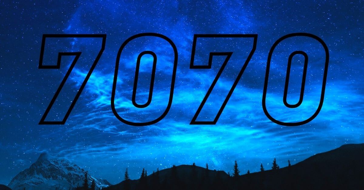Numerologia: Significado do número 7070!