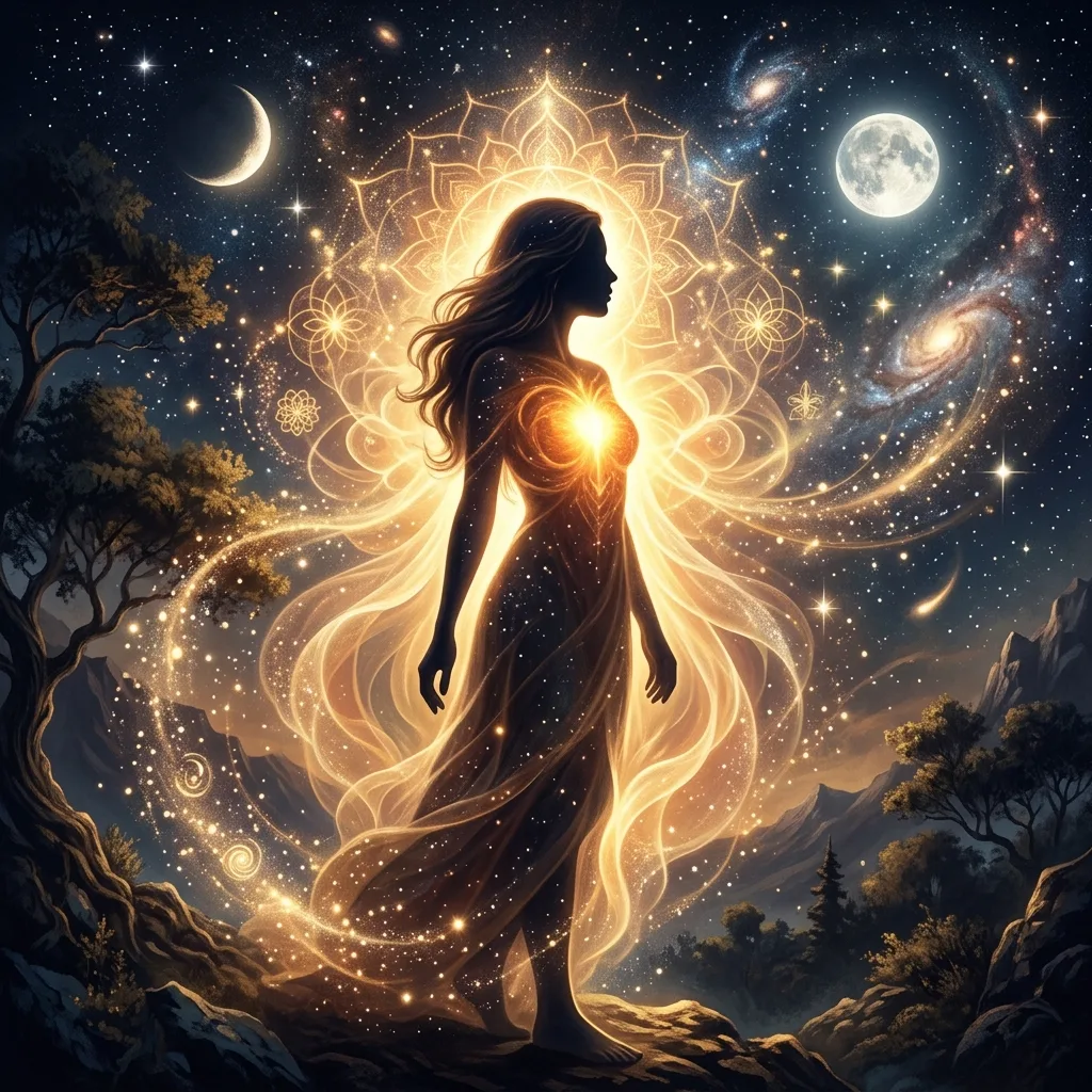 Auréola coçando significado espiritual