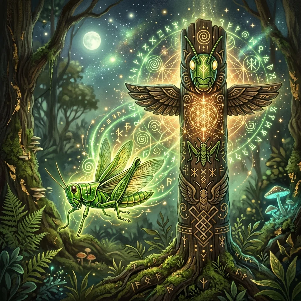 gafanhoto como animal espiritual e totem — significado e simbolismo