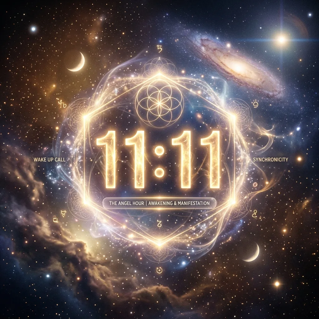 O significado de ver horas iguais 11:11 espiritual